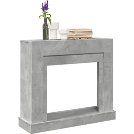 vidaXL Kaminumrandung 100 x 30 x 87,5 cm Grau