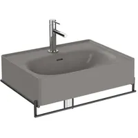 Vitra Equal Waschtisch-Set 66052 mit Waschtisch 60 cm, steingrau