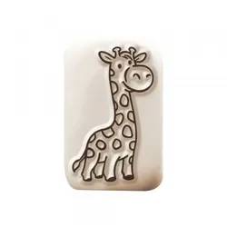 LaDot Stein - "Giraffe" (2,5 x 5 cm) - Temporärer Tattoo Stempel