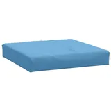 vidaXL Palettenkissen Melange Blau 60x60x10 cm Stoff