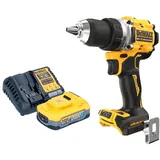 DeWalt DCD 800 H1 Akku Bohrschrauber 18 V 90 Nm Brushless + 1x Powerstack Akku 5,0 Ah + Ladegerät