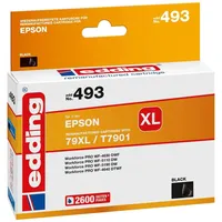 Edding Tintenpatrone ersetzt Epson 27XL / T7901 Kompatibel einzeln