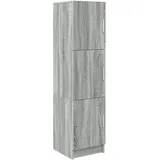 vidaXL Graues Sideboard Graues Sonoma MDF-Holz Standard Graues Sideboard