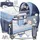 Kidiz Kidiz® Babybett Reisebett Kinderreisebett Faltbar mit Matratze 120x60, Seiteneingang, Wickelauflage, Mosktionetz, Spielbogen & Tragetasche Baby Beistellbett Kinderbett ab Geburt bis 15 kg