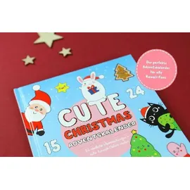 Edition Michael Fischer Mein Kawaii-Adventskalender-Buch: Cute Christmas