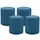 Kopschitz Kerzen Stumpenkerze 4 St. blau Ø 100 x 120 mm