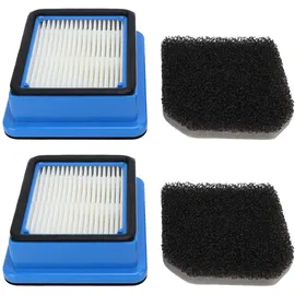 TOPINCN 2Set Filterelement Ersatz für Q6 Q7 Q8 WQ61 WQ71 WQ81 Staubsauger Zubehör Filter Kompatibel mit Staubsauger