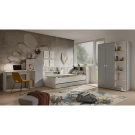 masseno Drehtürenschrank AMARIS 120 x 196,5 x 60 cm Weiß
