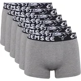 Chiemsee Boxershorts unifarben Grau 6er Pack M