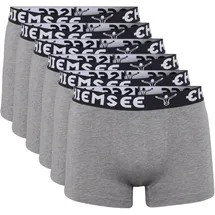 Chiemsee Boxershorts unifarben Grau 6er Pack M
