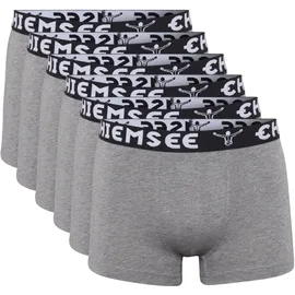 Chiemsee Boxershorts unifarben Grau 6er Pack M