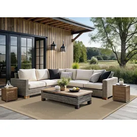 DEKOWE In- & Outdoorteppich Naturino Basic S2 natur, 001 Duo", 200x290 cm