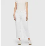 MAC Straight-Fit Culotte Jeans weiß 36