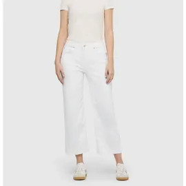 MAC Straight-Fit Culotte Jeans weiß 36