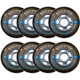 K2 Booster 80 MM 82A 8-Wheel Pack W ILQ 7 - Black – 30F3009