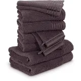 Möve New Classic Handtuchset 10-tlg. graphite