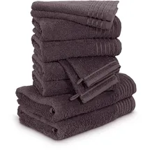 Möve New Classic Handtuchset 10-tlg. graphite