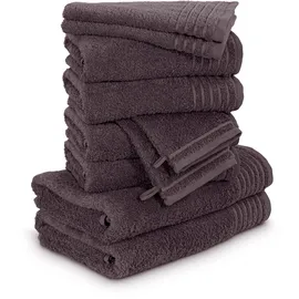 Möve New Classic Handtuchset 10-tlg. graphite