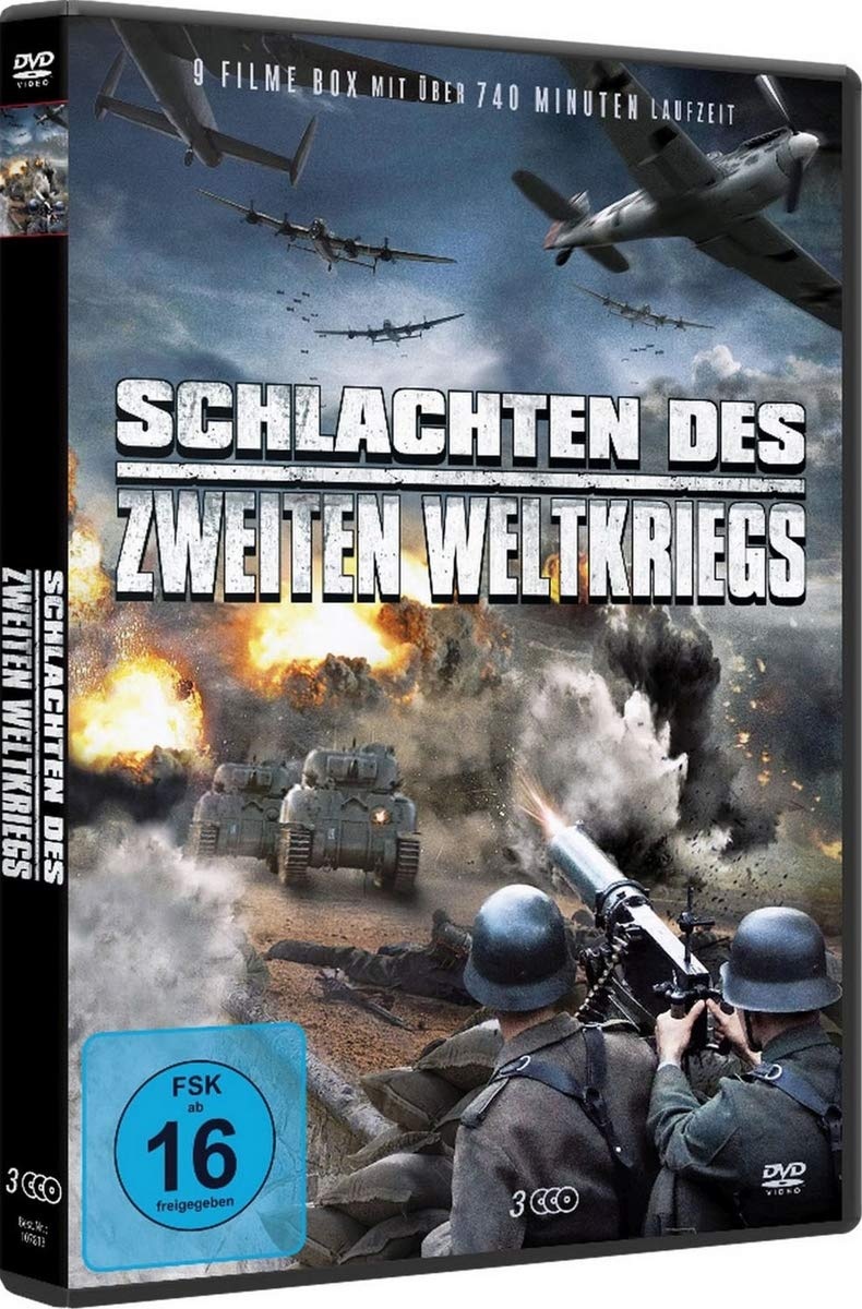 Schlachten des 2. Weltkriegs [3 DVDs] (Neu differenzbesteuert)