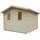 Kiehn-Holz Mellenberg 3 3,10 x 2,93 m natur ohne Dacheindeckung