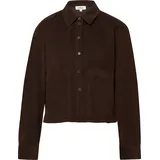 s.Oliver Verkürzte Feincord-Bluse mit aufgesetzten Taschen - 44