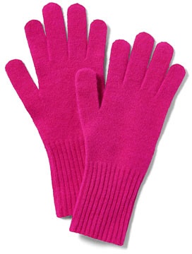 Tchibo - Strickhandschuhe mit Wolle - Pink - pink