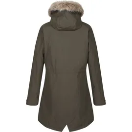 Regatta Serleena II Parka für Damen Wasserdicht mit Kapuze , Farbe:Schwarz, Größe:38 - Schwarz 38