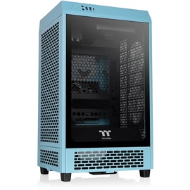 Thermaltake The Tower 200 Turquoise, türkis, Glasfenster, Mini-ITX (CA-1X9-00SBWN-00)
