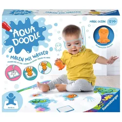 Ravensburger Spiel - Aquadoodle Magic Ocean - Fleckenfreies Stempeln und Entdecken mit Wasser
