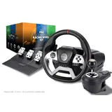 maxx tech Pro FF Racing Wheel Kit Controller Schwarz PS4 / PC / Xbox