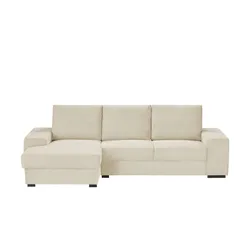 Ecksofa  Rome ¦ creme ¦ Maße (cm): B: 276 H: 92 T: 146.0