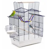 XXL Vogelkäfig Wellensittich Kanarien mit Freisitz & Zubebör Heimtiercenter