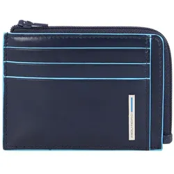 Piquadro Blue Square Kreditkartenetui RFID Leder 11 cm night blue