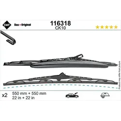 Swf Wischblatt [Hersteller-Nr. 116318] für Audi