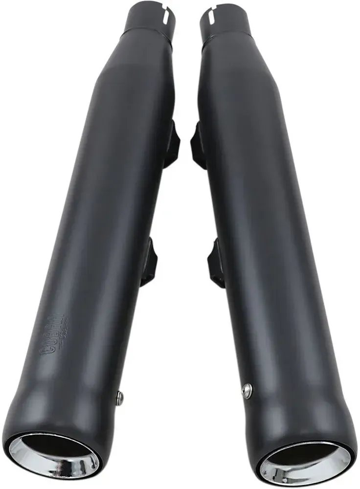 Cobra Harley Davidson 6086rb Nicht Homologierter Slip-on-schalldämpfer - Matt Black - Not Homologated