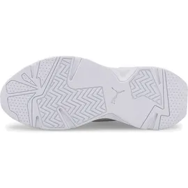 Puma Cassia Plateau Sneaker Damen white/white/team gold 42