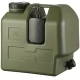 Wasserbehälter Wasserkanister mit Seifenspender Campingkanister Wasserkrug mit Zapfhahn Doktorvolt DV-7057