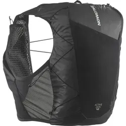 SALOMON Rucksack ACT SKIN 12 NO FLASKS BLACK/METAL, BLACK/METAL/, M