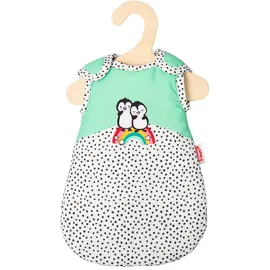 Heless Puppenschlafsack Pinguin Pünktchen mehrfarbig 9194