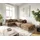 DeLife Ecksofa Clovis Braun Antik Optik Hocker Ottomane Links Modulsofa, Design Ecksofas, Couch Loft, Modulsofa, modular