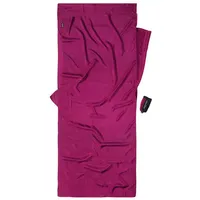 Cocoon Seidenes Reiselaken - Mulberry Red - 220 x