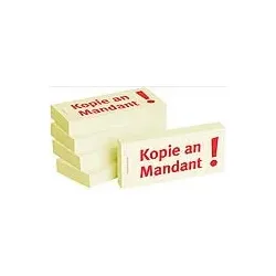 BIZSTIX Haftnotiz Kopie an Mandant gel 1301010155 5ST