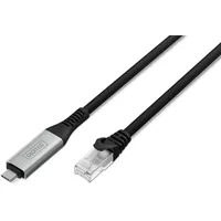 Digitus USB-C 3.2 Gen1 - RJ45 Ethernet Kabel, 1Gbit/s, 10m