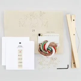 Rico Design Stickpackung Vorgezeichnet Adventskalender Kinder