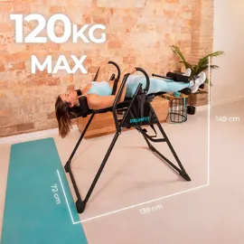 Cecotec Drumfit 1800. Inversionstisch - Black / Blue - One Size