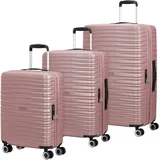 American Tourister Aerotech Koffer-Set 3-tlg. rosa/pink