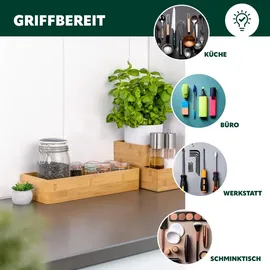 bremermann Aufbewahrungsbox 4-tlg. braun