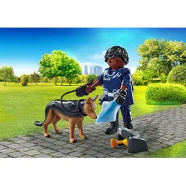 Playmobil Special Plus Polizist mit Spürhund 71162