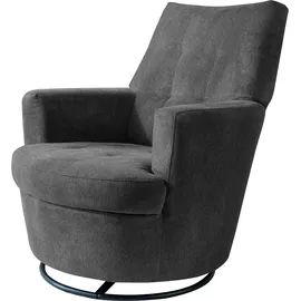 Alina Drehsessel »Yuri« mit Dreh und Wippfunktion, passend zu Hocker Yuri grau