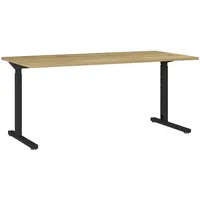 Germania Schreibtisch GW-Profi 2.0 160 cm Grandson-Eiche-Nachbildung/schwarz